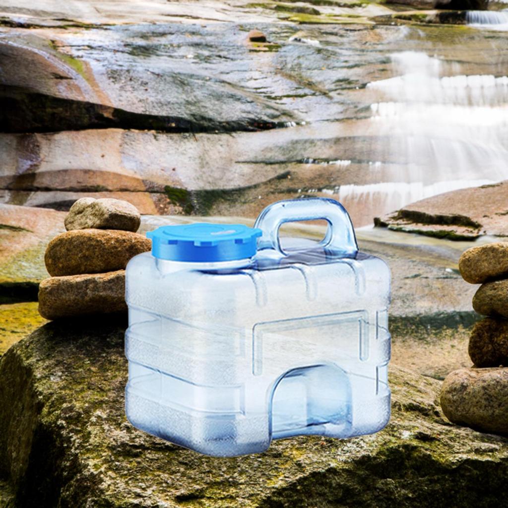 Camping Water Container Drinking Bottle Storage Tank Bucket for Backpack