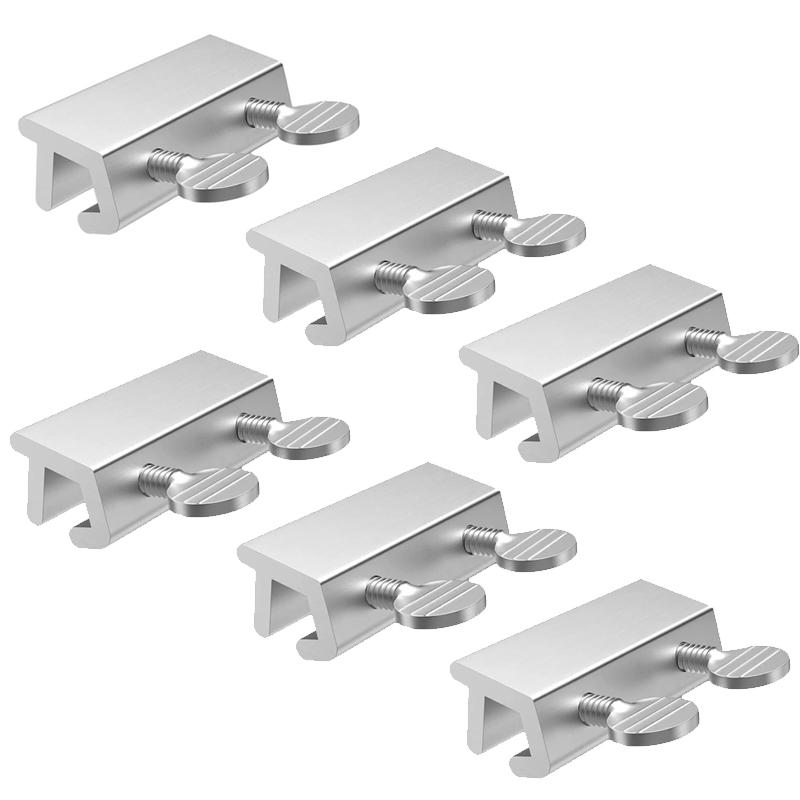 Adjustable Security Window Lock Aluminum Alloy Door Frame Safety Lock Free Punch Window Limit Stop Locks for Child Home Bedroom