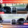 Per Volkswagen VW POLO MK4 2002~2008 9N 9N3 Tappetino Antiscivolo Copertura Cruscotto Cuscinetto Parasole Dashmat Accessori Auto 2007 2006 2005