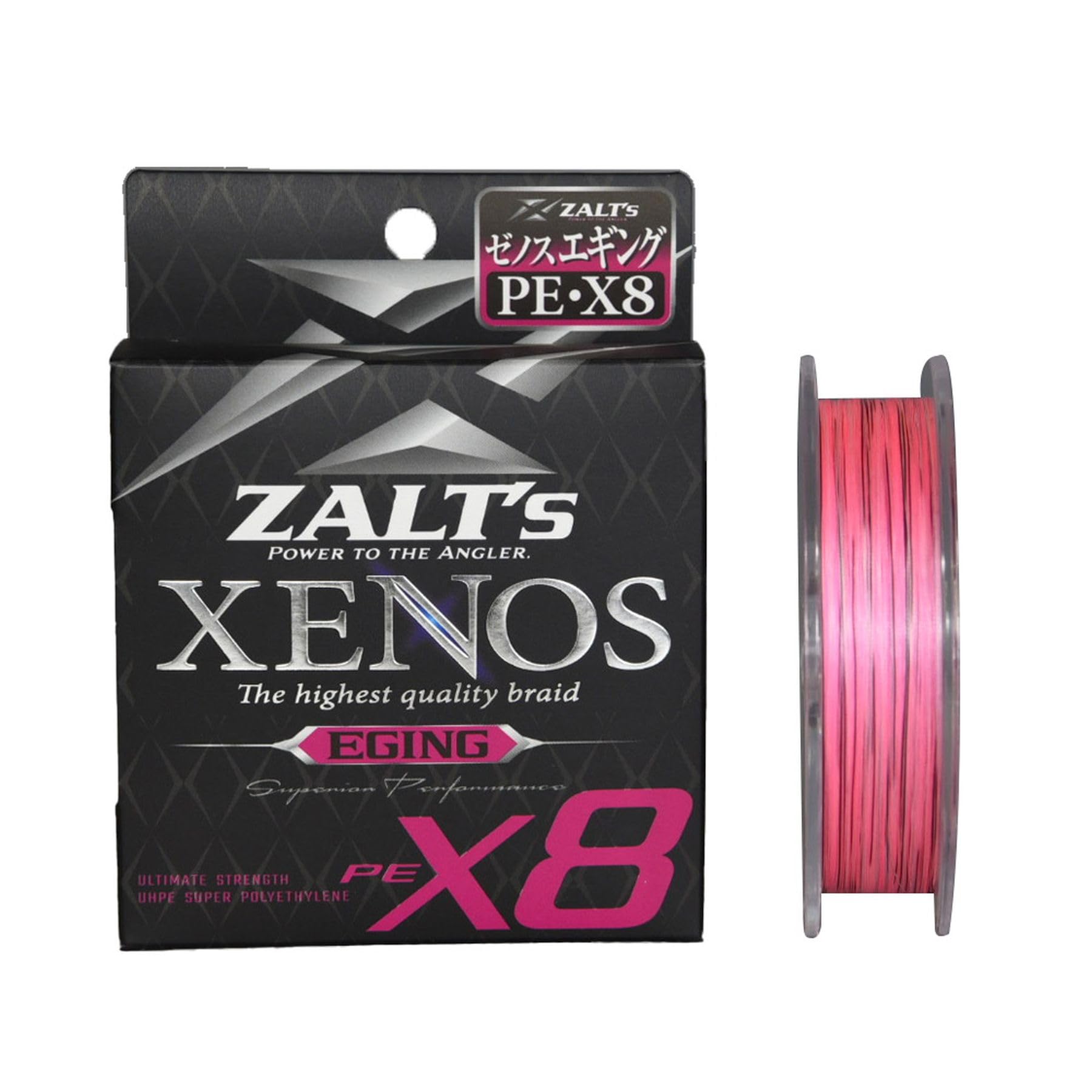 

Плетеный шнур XENOS X8 Aging Pink 200м Zalt s (Zenos X8) (с маркером) 0.6