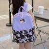 Cute Nylon Backpack For Preschoolers Trendy And Comfortable Cartoon Print