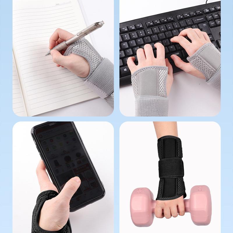 Karpaltunnel Atmungsaktive Handgelenkstütze Verstellbare Handgelenkkompressionsmanschette für Arthritis Handverstauchung Sehnenentzündung Schmerzlinderung