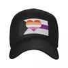 Demisexuell Lesbische Pride Flagge Baseballkappe Wanderhut Herrenhut Sommerhut Personalisierte Kappe Damen Hüte Für Die Sonne Herren