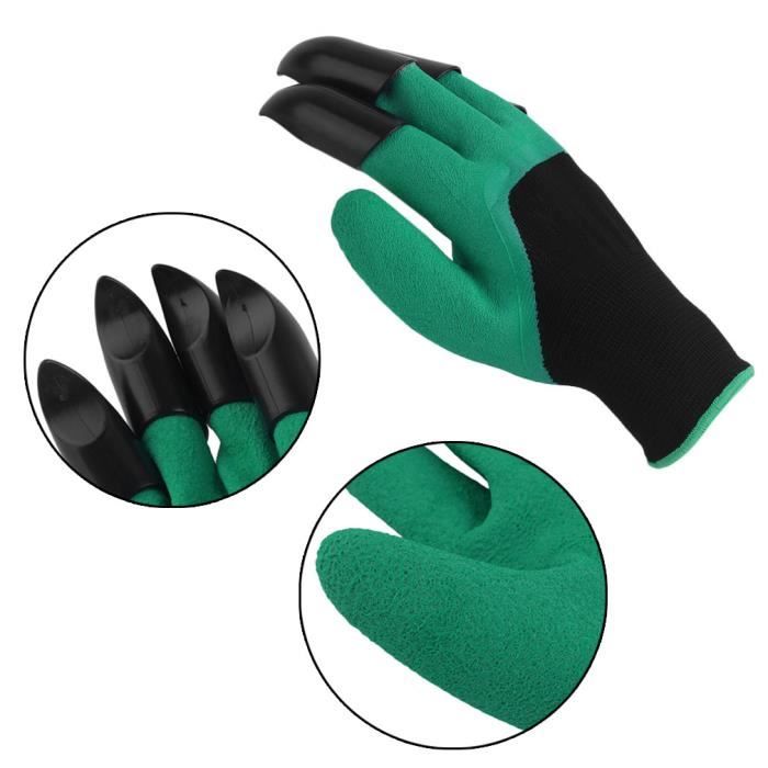 Gants de jardinage universels imperméables à l'eau pour travailleurs de la construction, travaux de jardin, etc