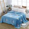 Flannel Summer Blanket Home Sofa Double-Sided Blanket Office Nap Blanket