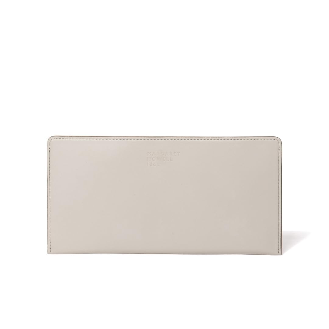 Margaret Howell Idea Slim Long Wallet Leather Nubuck Soft Leather MHLW4JT1 [Elm] Women s
