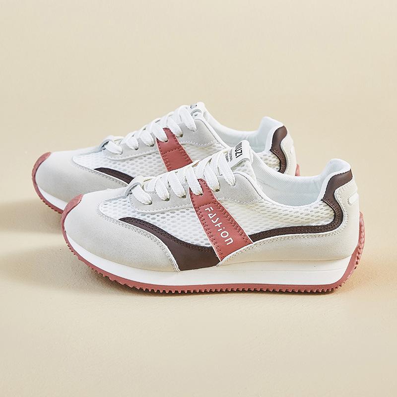 New Forrest Gump Shoes for Women In Summer Student Sports and Casual Shoes Mesh Breathable and Enhancing Height