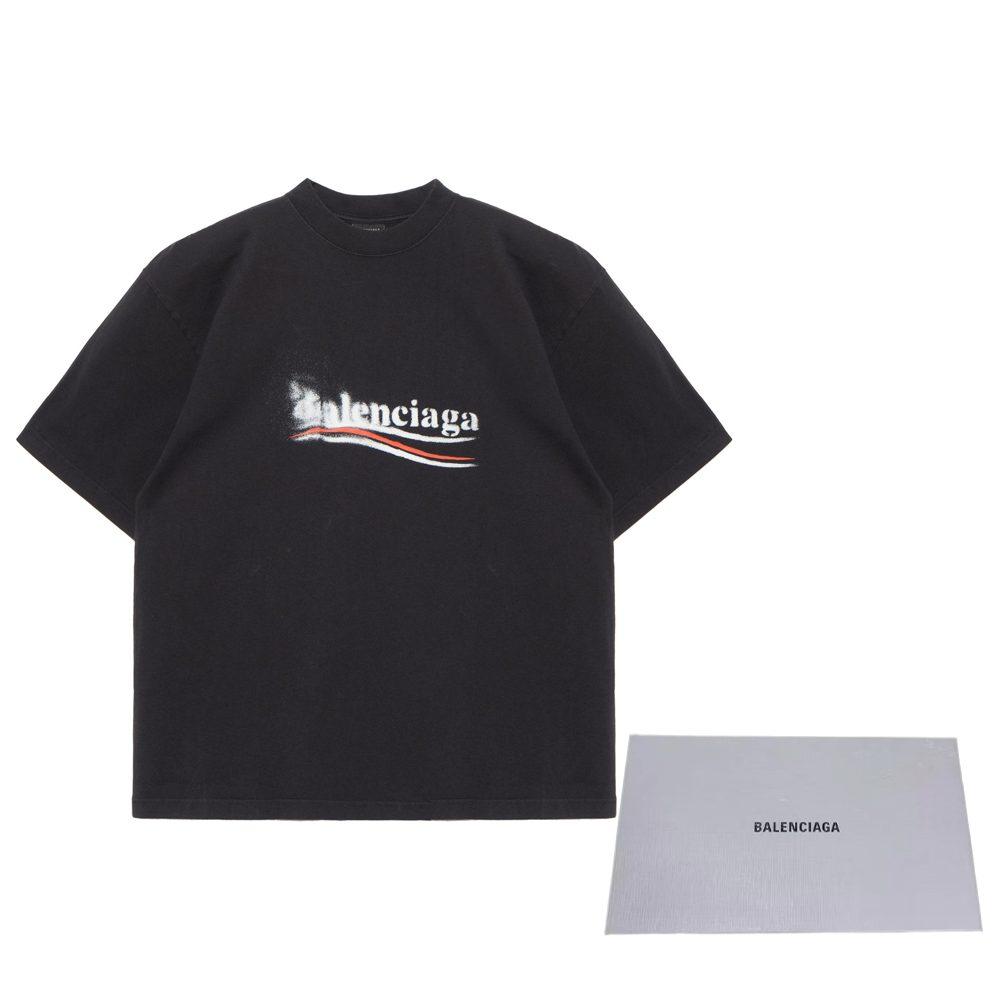 Balenciaga Political Stencil T Shirt 764235TQVI51569