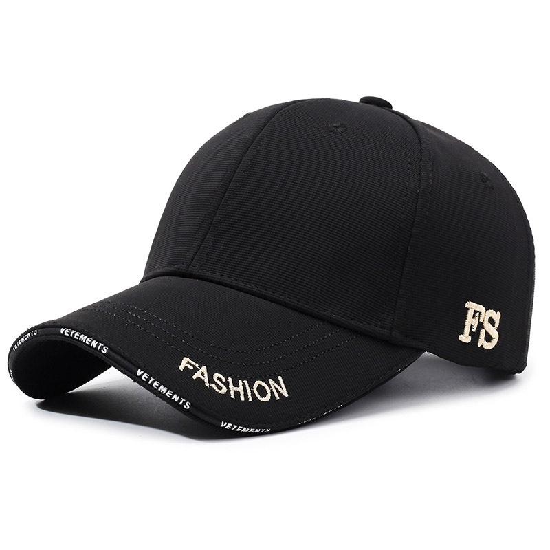 Baseball Cap Children's New Autumn Embroidery Letter Cap Men's Wide Brim Face Small Outdoor Sun Hat