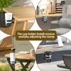 360° Rotating Desk Cup Holder Clamp Anti-Spill Clip On Table Cup Holder Rotatable Water Bottle Stand Drink Coffee Mug Storage