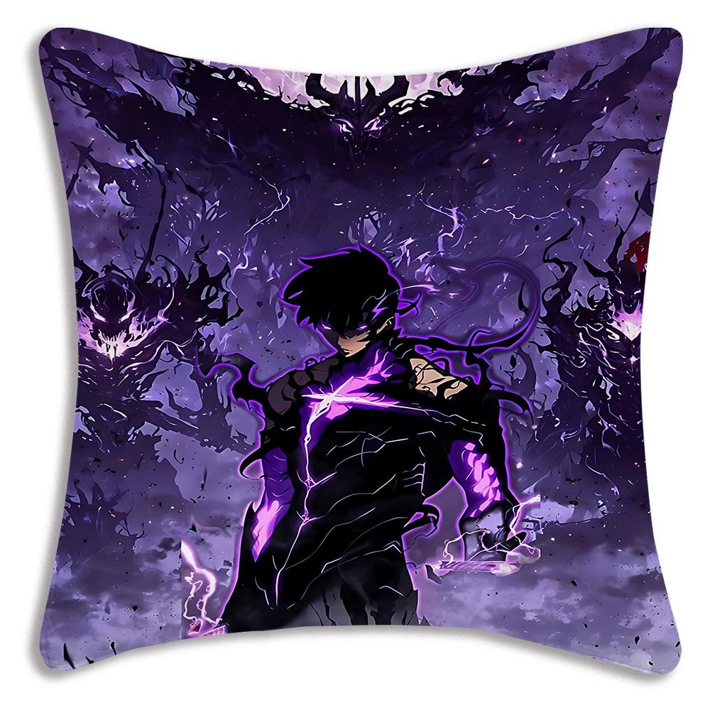 Cartoon Cool Solo For Levelings Pillow Covers Cartoon Sofa Decorative Home Double-sided Printing Short Plush Cute Cushion Cover