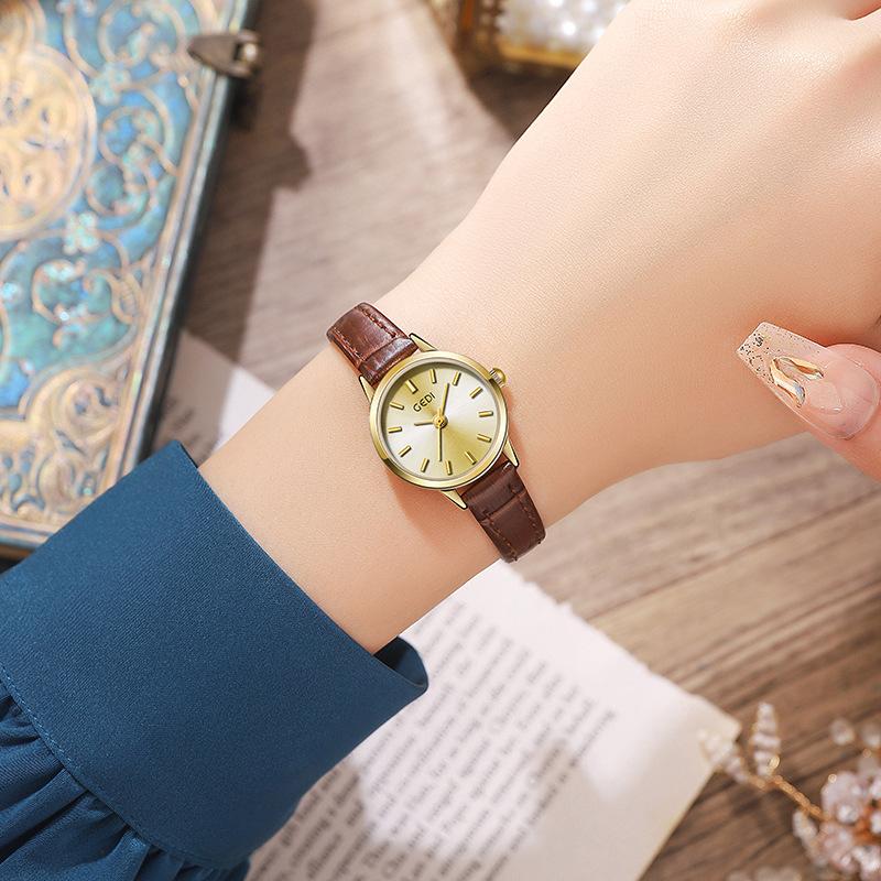 Niche Small And Exquisite Student Watch, High-End Small Dial Women'S Watch, Simple And High-Value Belt Watch