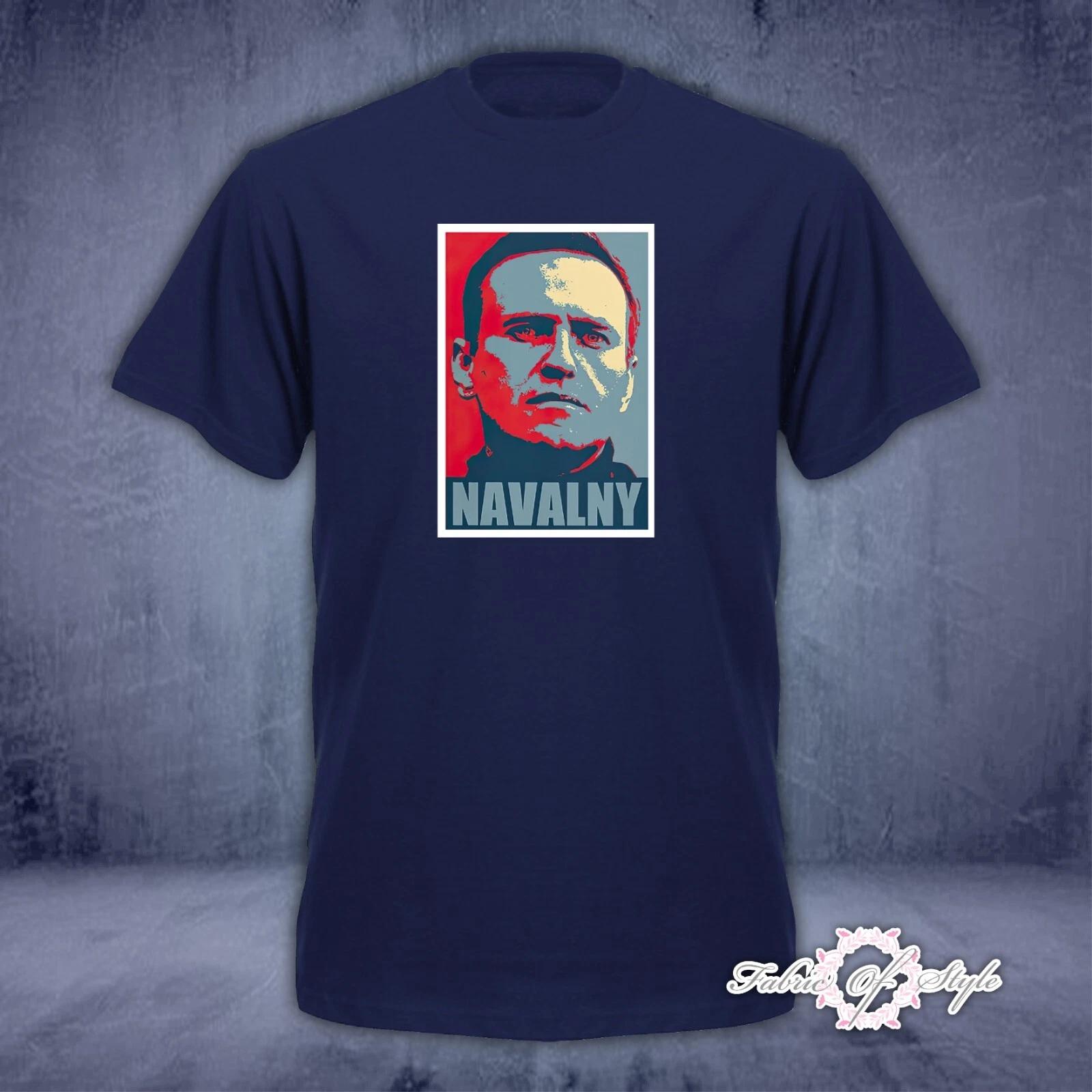 Alexei Navalny Mens T- Shirt Navy S