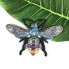 Semi-stereoscopic Large Bees Silicone Mold for DIY Keychain Epoxy Resin Jewelry