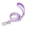 Guinzaglio per cani tie-dye in fettuccia catena per passeggio cane Teddy Golden Retriever cane di taglia grande e media corda per passeggio cane