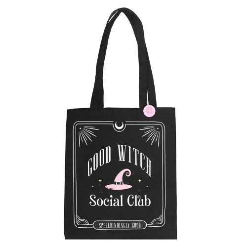 Something Different Good Witch Social Club Polycotton Tote Bag