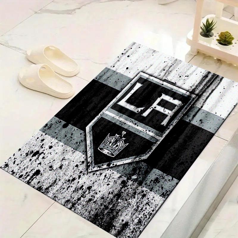 Los Angeles Kings Carpet Rug for Living Room Bedroom Home Sofa Decoration,Kids play Non-slip Floor Mat