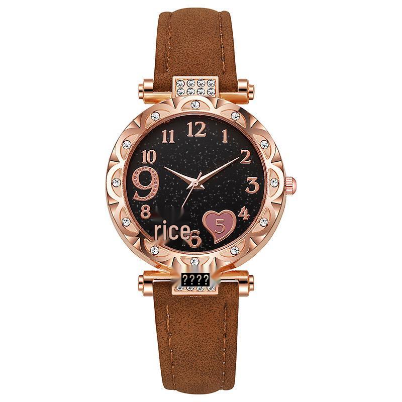Elegant Women's Quartz Watch: Versatile, Casual Fashion Jewelry