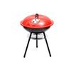 TG71415 Large garden grill, foldable tourist grill, BBQ for camping, foldable suitcase