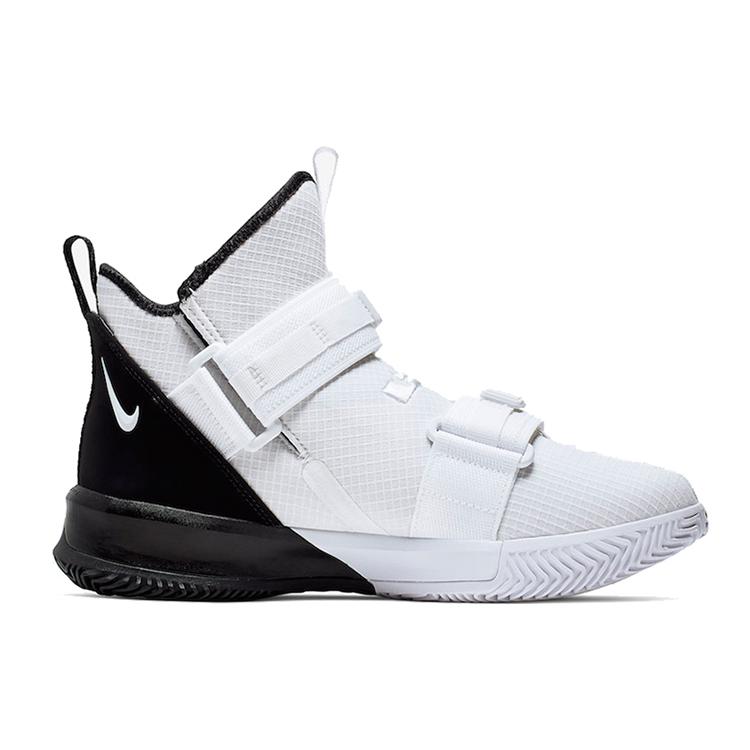 New Nike LeBron Solder 13 Essential White Black AR4228-100