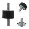 1Pcs M5 M6 Rubber Vibration Isolato Thread  Rubber Shock Crash Pad Damper Bobbin Mount  Anti Vibration Bobbin Isolator