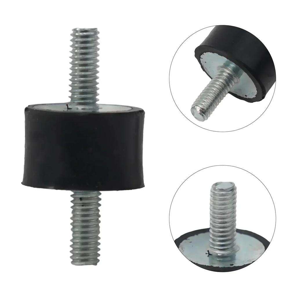 1Pcs M5 M6 Rubber Vibration Isolato Thread  Rubber Shock Crash Pad Damper Bobbin Mount  Anti Vibration Bobbin Isolator