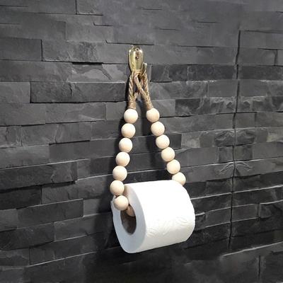 2 kusy provázkových držáků na toaletní papír - bohémský styl, ideální jako provázkové držáky na kapesníky. Selská nástěnná dekorace (Bez háčků)