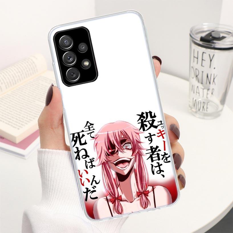 

Чехол для телефона Mirai Nikki Gasai Yuno Аниме Для Samsung Galaxy A16 A26 A36 A56 A15 A14 A13 A12 A55 A54 A53 A25 A24 A23 A35 A34 A33 A Samsung A25