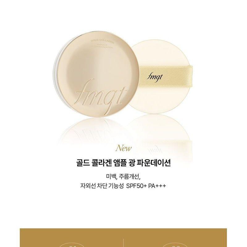 The Face Shop Fmgt Gold Collagen Ampoule Glow Foundation - 2 Colors