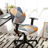 Computer Office Chair Cover - Protective & Stretchable Universal Chair Covers Stretch Rotating Chair Slipcover