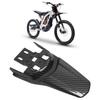 Motorcycle Rear Mudguard Protective Carbon Fiber Pattern Sturdy Rear Mudguard Protector Replacement for SurRon Light Bee X S