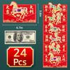 24Pcs Year of the Horse Chinese New Year Red Envelopes 2026 - Ideal for Cash and Co, Lunar Festival Envelope