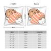 Cute Sushi Bubu Dudu Pillowcase Double-Sided Printing Cushion Cover Gift Panda Bear Pillow Case Cover Home Square 45*45Cm