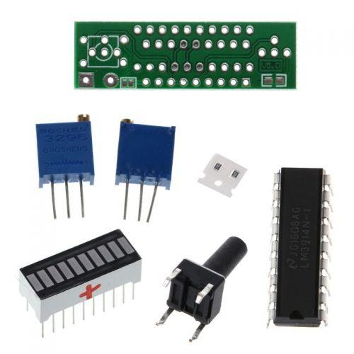 LM3914 10 Segment 3.7V Lithium 12V Battery Capacity Indicator Module Power Level Tester LED Display Electronic DIY Kits