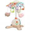 Toy Royal Relaxing Fluffy 3-Way Mobile (Folding Bed/Crib/Floor Standing) Hand Washable Automatic Shut-Off Timer for Babies
