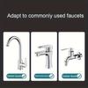 Three Mode Rotary Kitchen Faucet Bubbler with Nozzle - Multi-purpose, High-pressure, Splash Proof Design, Suitable for Bathroom and Sink Use