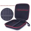 Reise-Festplattenlaufwerk-Aufbewahrungstasche Robuste Stoßdämpfende Schutzhülle Hartschalen-Transportkoffer für Festplattenlaufwerk