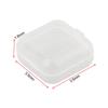 For Storage Storage Box Packaging Display Transparent Square 10 PCS Organizer Box New Simple And Elegant Style