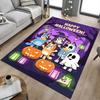 1pc Halloween Ghost Carpet Anti Slip Polyester Floor Mat for office.Bedroom