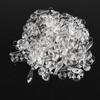 30PCS Acrylic Transparent Small Clear Crystal Strands Gems Bead Curtain for Light Pendant Wedding