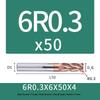 55-Degree Carbide Bull Nose End Mill with Wear-Resistant Coating for CNC Routers