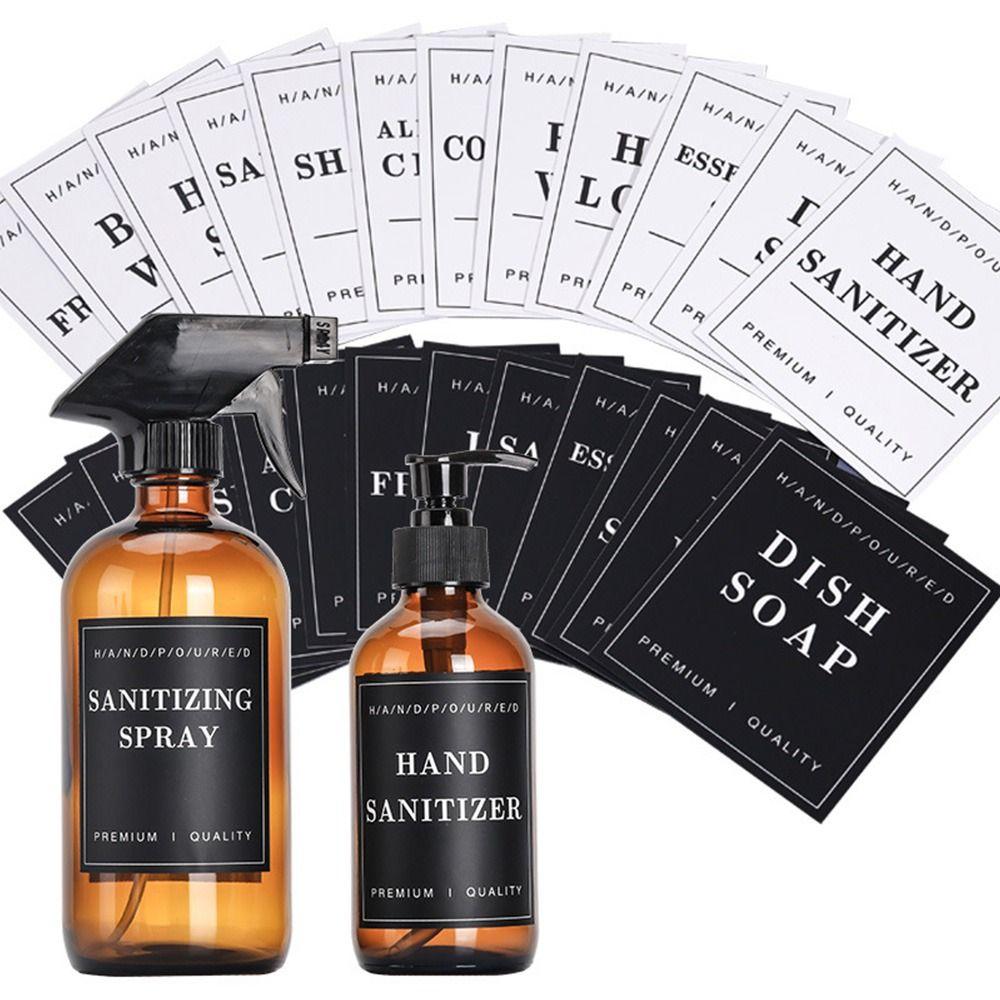 

Водонепроницаемая съемная этикетка для хранения из ПВХ, этикетка для мыла, наклейка на дозатор мыла, наклейки на бутылки