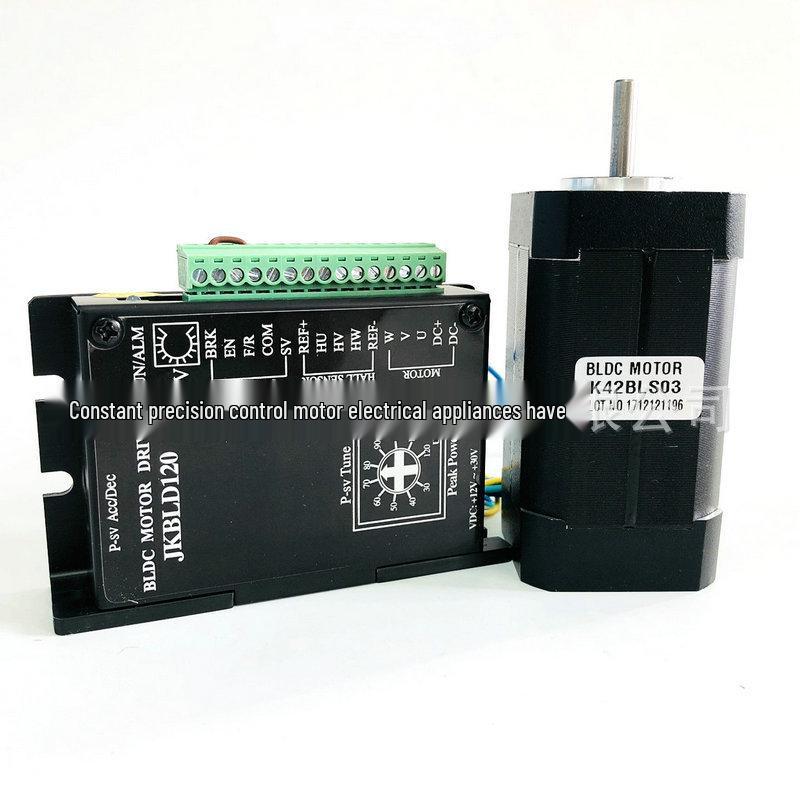 Motore Brushless DC 42V, 24V, 100W, 4000 Giri/min, Alta Velocità, Coppia Elevata.