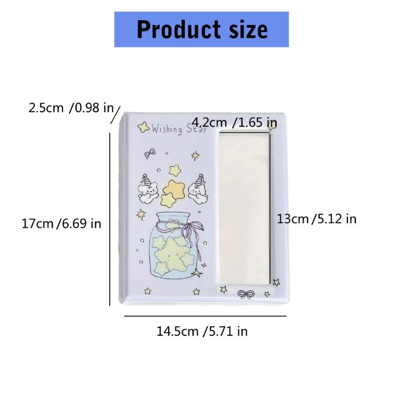 Photo Booth Album Photocard Holders Binders for Idol Fan Picture Display Photo Strips Collecting Book 40 Page Organizers