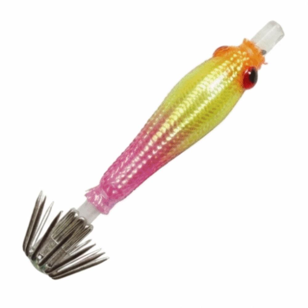 Pesca 5cm Fishing Octopus Jig Luminous UV Blowing Tube Squid Hook Explosion Hook Deep Sea Fishing