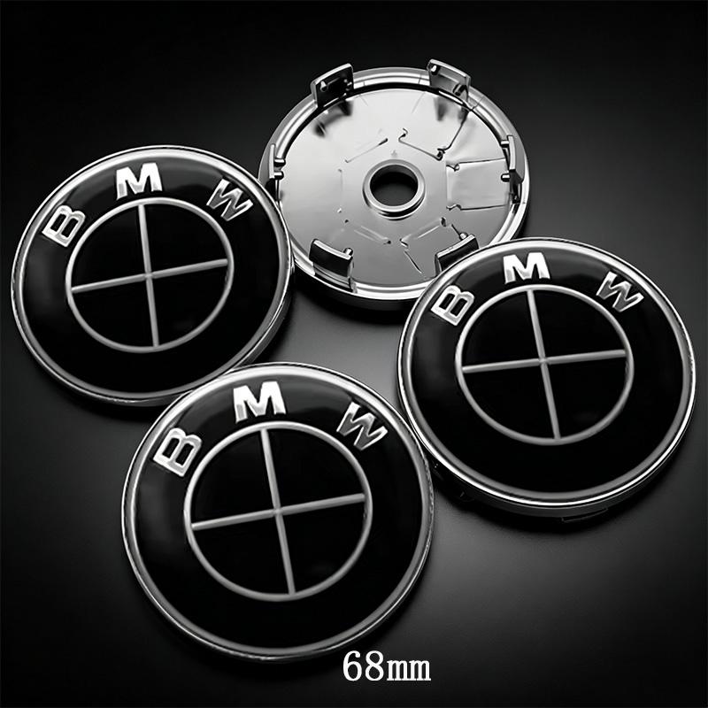 For BMW M 2026 New 4pcs 68mm Car Wheel Center Cap Logo Hub Badge Rims Cover For BMW E46 E39 E53 E65 F34 G30 F15 G70 G08 G07 G05 E66 E90 G26 F30 F31