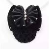 Korean Style Professional Bow Hair Net Clip