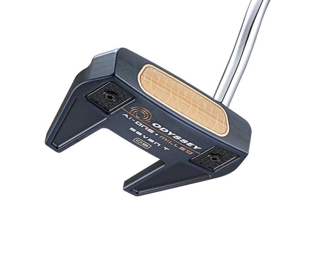 ODYSSEY Putter MILLED T Double Bent Type STROKE LAB Schaft SL90 34 Stahl Rechtshänder AI-ONE #7 (Mallet Zoll) Herren