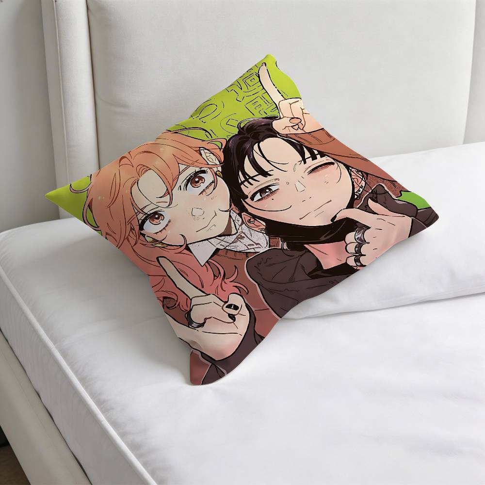 Mitsuki Koga Aya Ttgswiiwagaa Fashion Square Pillow Case Durable Throw Pillow Cover for Sofa Couch Chair