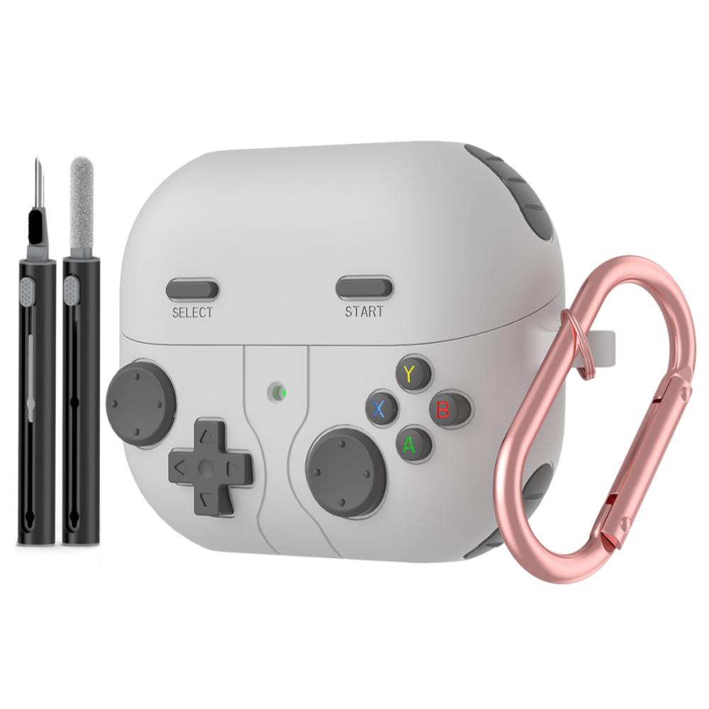 for New Galaxy Buds3 FE (2025) Case Cover Shockproof For Galaxy Buds 3 FE Protective Hard Cover Shell with Keychain&Cleaning kit